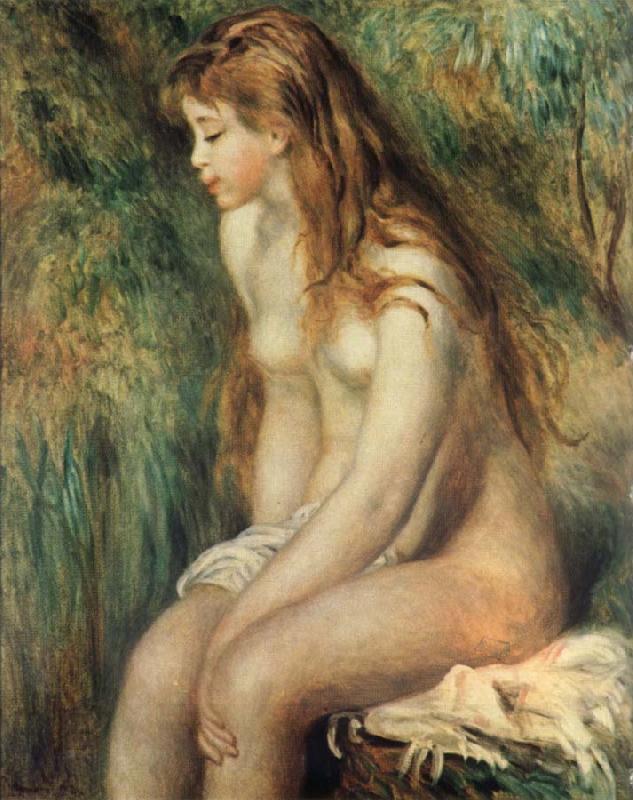 Pierre-Auguste Renoir Young Girl Bathing